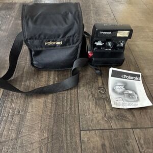 Polaroid 600 Business Edition 2 Instant Film Camera Original Carrying Case Strap
